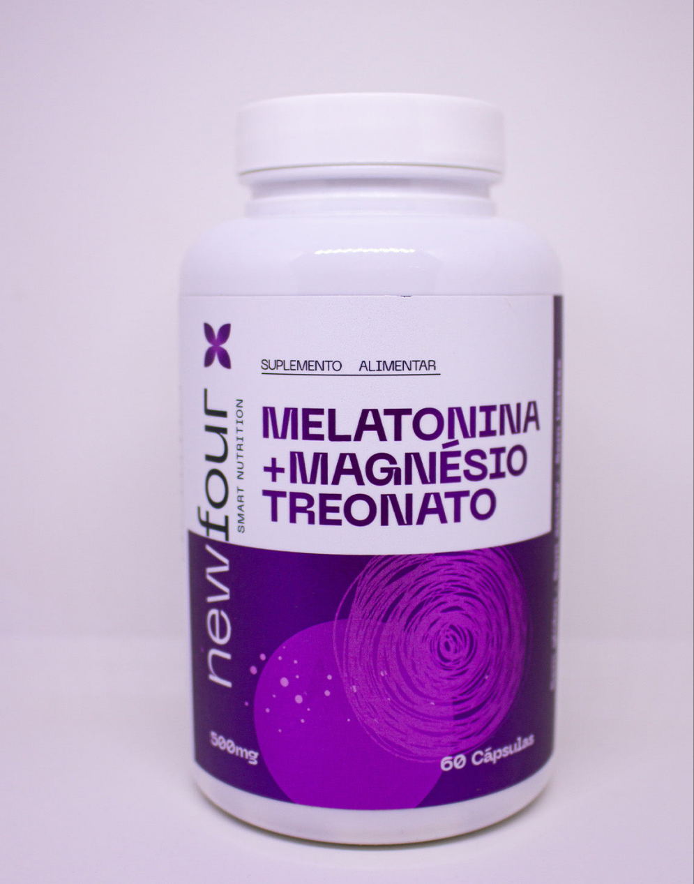 🌙 Melatonina com Magnésio Treonato – Suplemento natural para Dormir Melhor e Reduzir Ansiedade