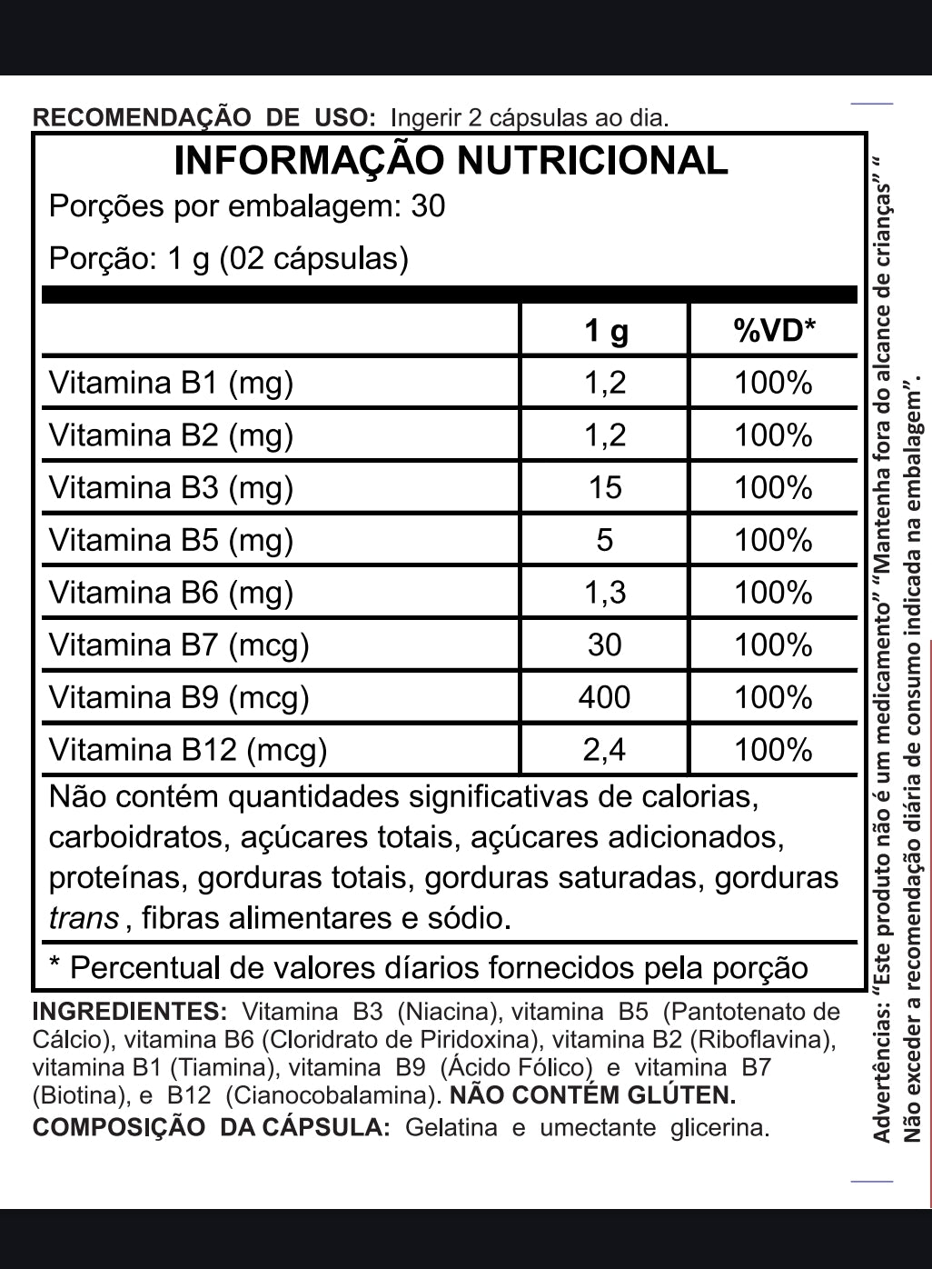 Complexo B - Vitaminas do Complexo B para Energia e Sistema Nervoso