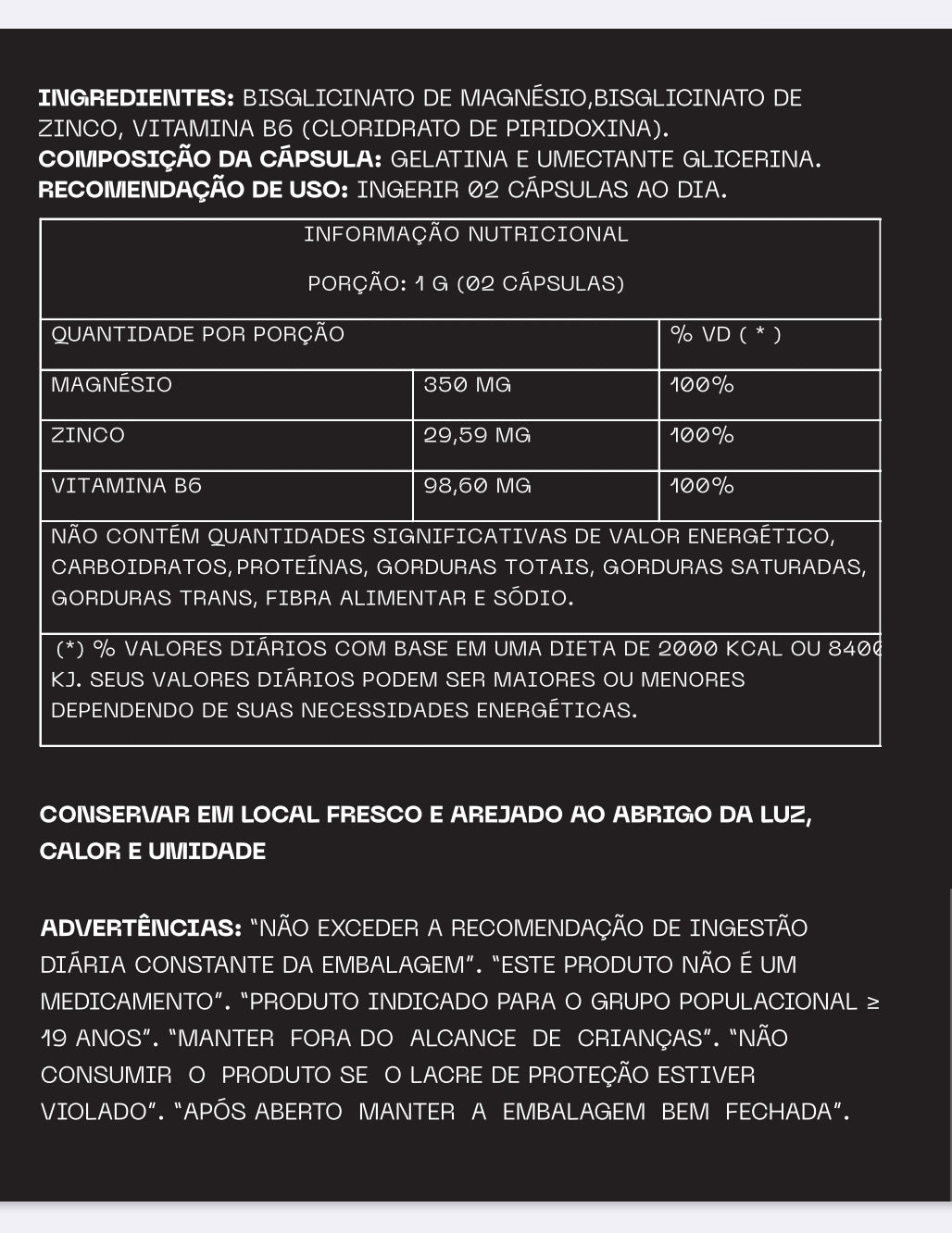 NFX ZMA - Zinco, Magnésio e B6 para Recuperação e Testosterona